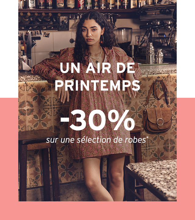 Un air de printemps, -30% sur une slection de robes